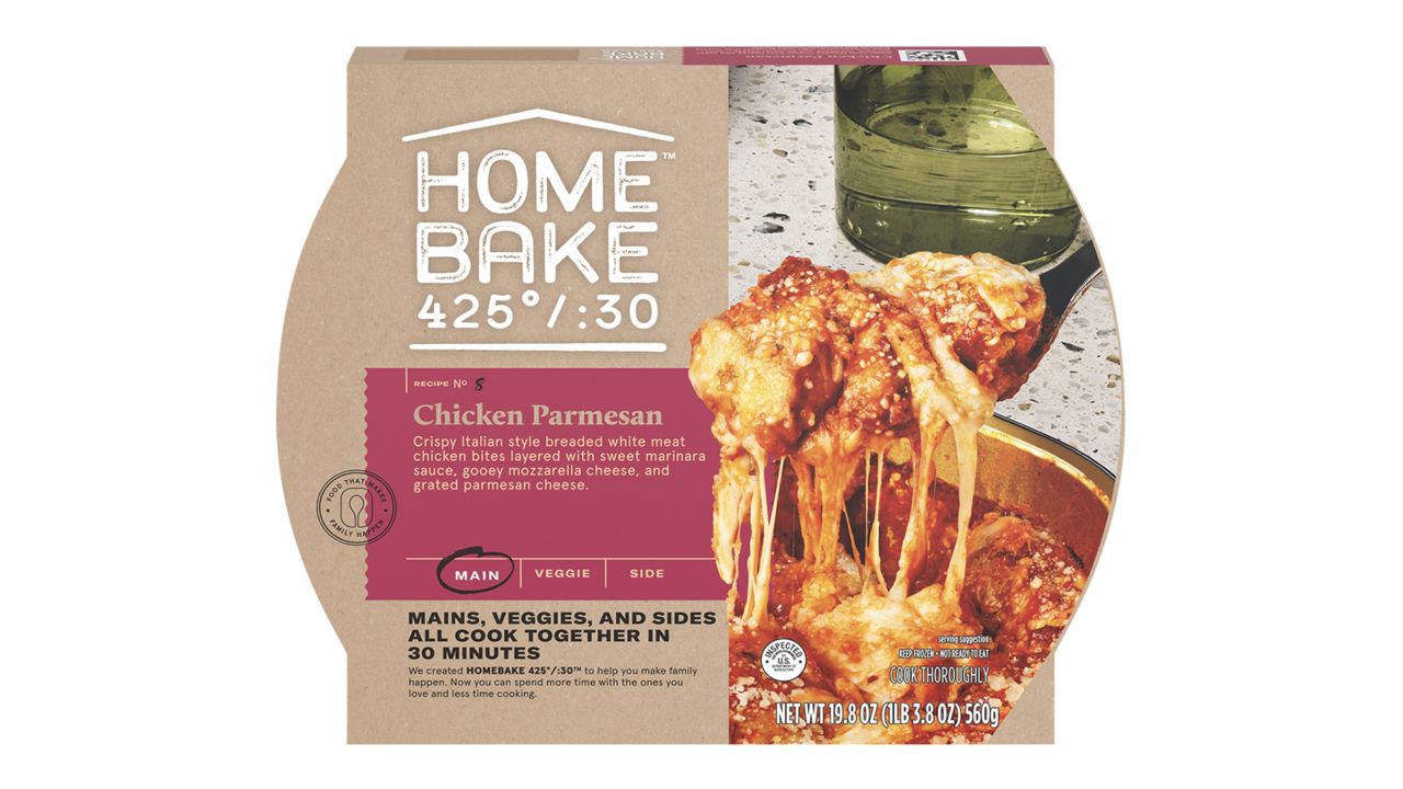 Homebake is Kraft Heinz's new line of frozen meals and sides. 