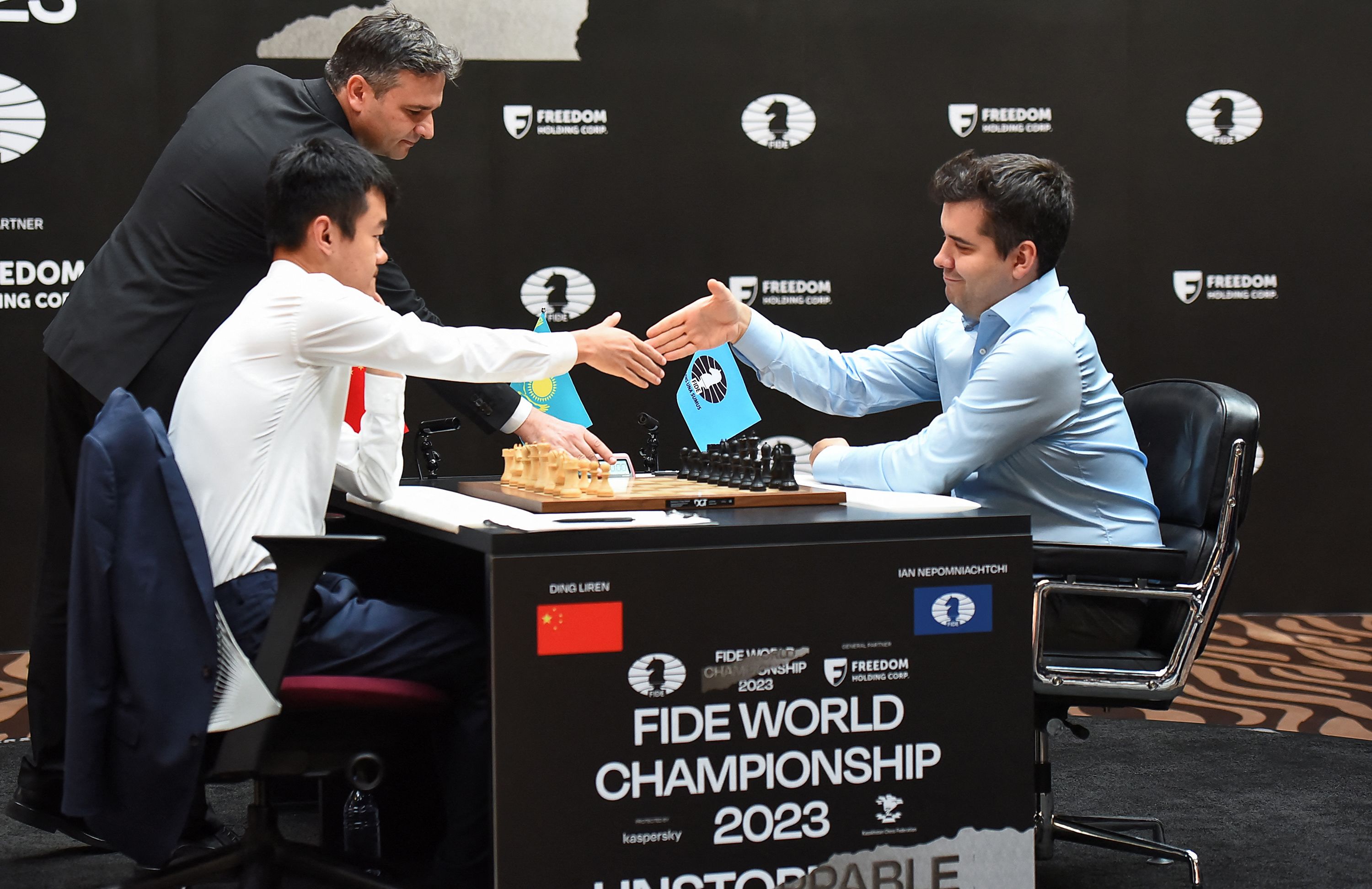 FIDE World Chess Championship Match – Ian Nepomniachtchi vs Ding
