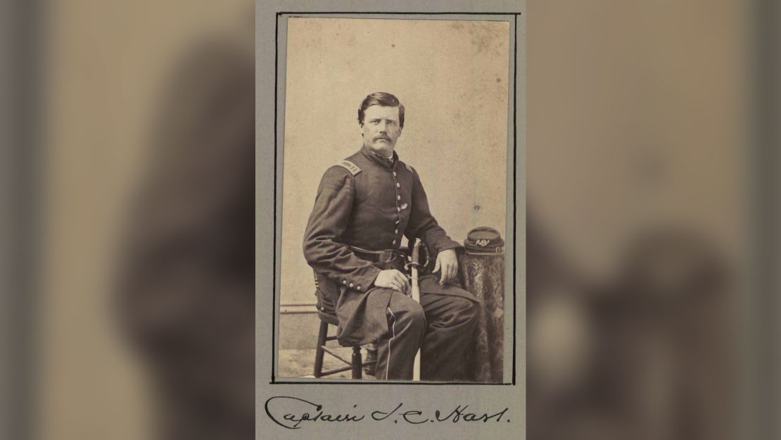 Isaac C. Hart was from New Bedford, Massachusetts. He originally enlisted in 1861.