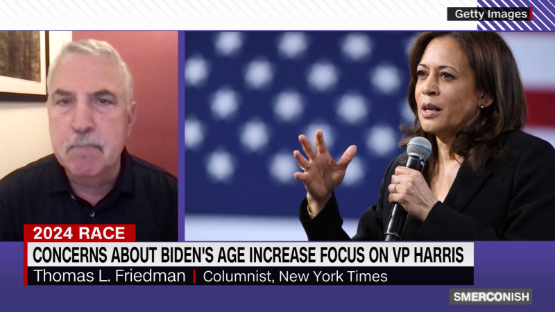 Friedman: Harris’s 2024 role more important because of “question of succession”  | CNN Politics