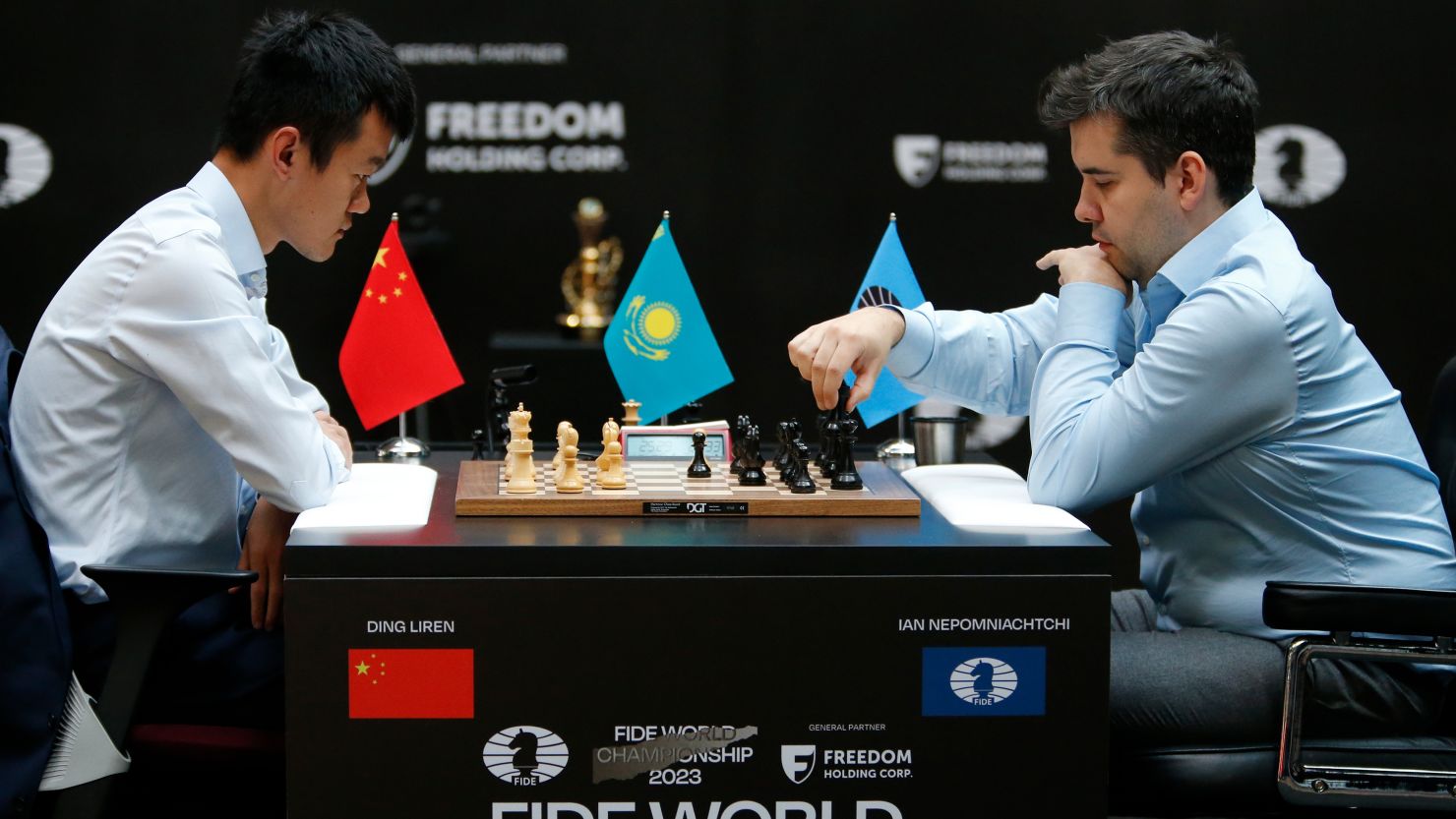 Ding Liren becomes world chess champion after beating Ian