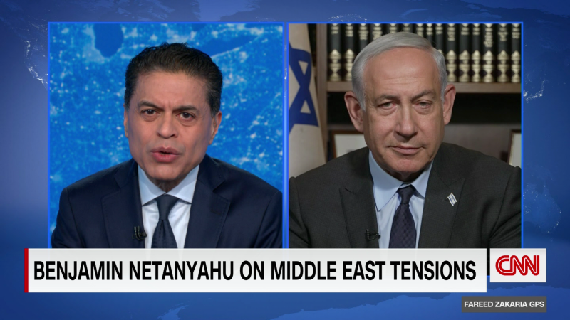 Israeli Prime Minister Benjamin Netanyahu speaks with CNN’s Fareed Zakaria | CNN
