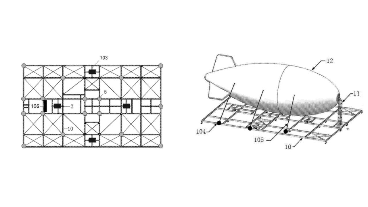 The large, 400 foot long cradle, bears striking resemblance to figures from a Chinese patent, held by the newly formed PLA unit 63660.