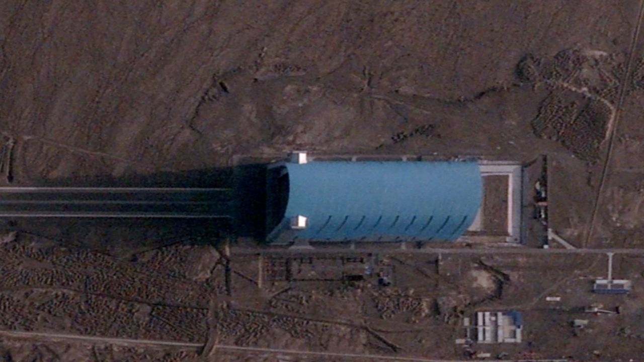 Excavation and construction work that began at the complex in the summer of 2022 has restarted, according to the latest BlackSky imagery. It's still unclear what the PLA is building to the south and east of the large hangar, but the satellite imagery shows that it involves foundation work, in addition to the construction of some sort of subterranean basement.