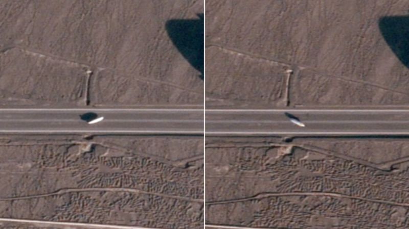 NextImg:Exclusive: Never-before-seen Chinese military blimp caught on satellite images of remote desert base | CNN Politics
