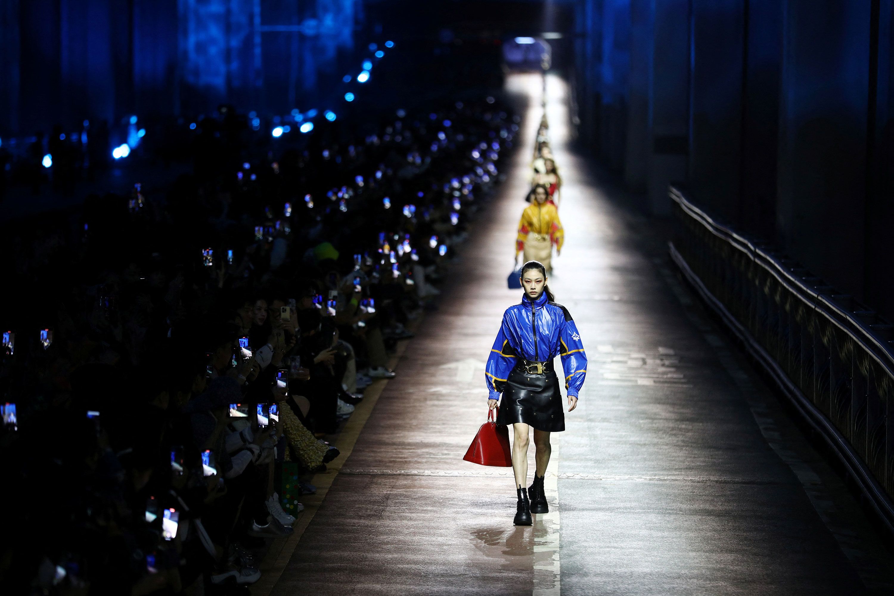 Louis Vuitton stages its first major show in South Korea on