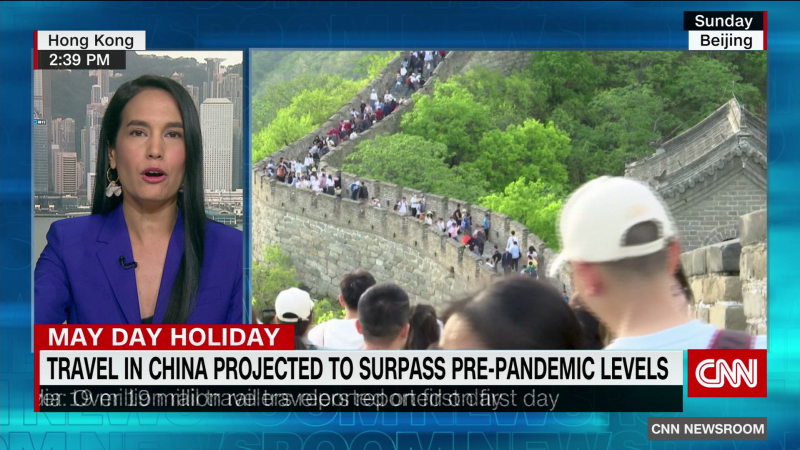 May Day holiday travel in China projected to surpass pre-pandemic levels | CNN Business