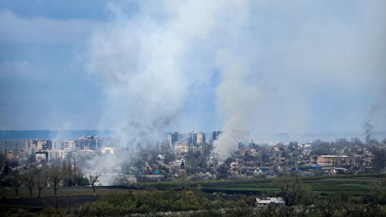 Fighting has raged in Bakhmut for months, but the city has not yet fallen to Russian troops.