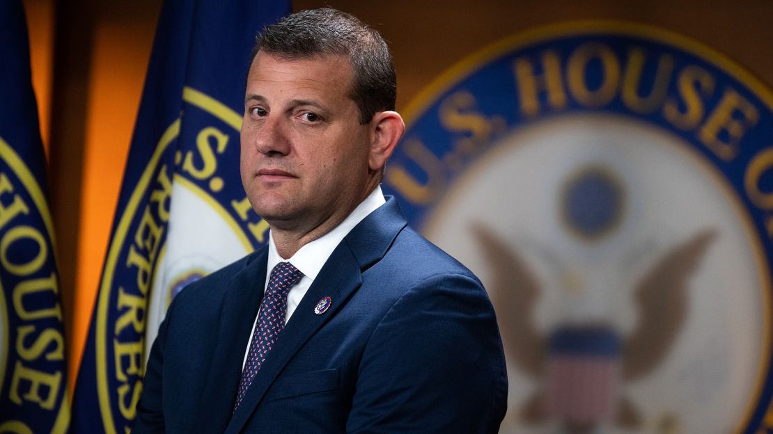 Rep. David Valadao participates in the House Republican Conference news conference in the Capitol on Wednesday, September 14, 2022.