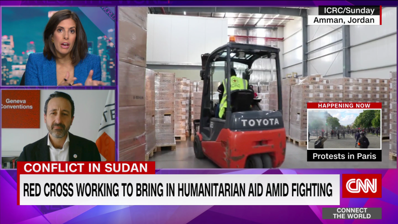 ICRC director-general on the organization’s first shipment of humanitarian aid to Sudan | CNN