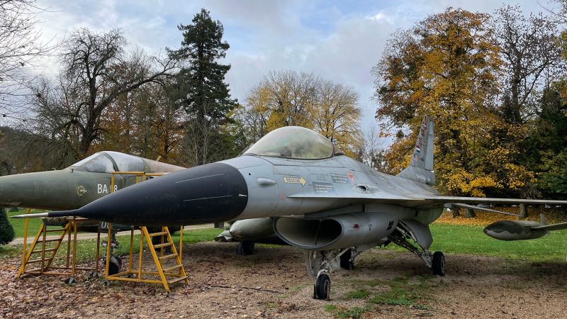 The French château with more than 100 fighter jets