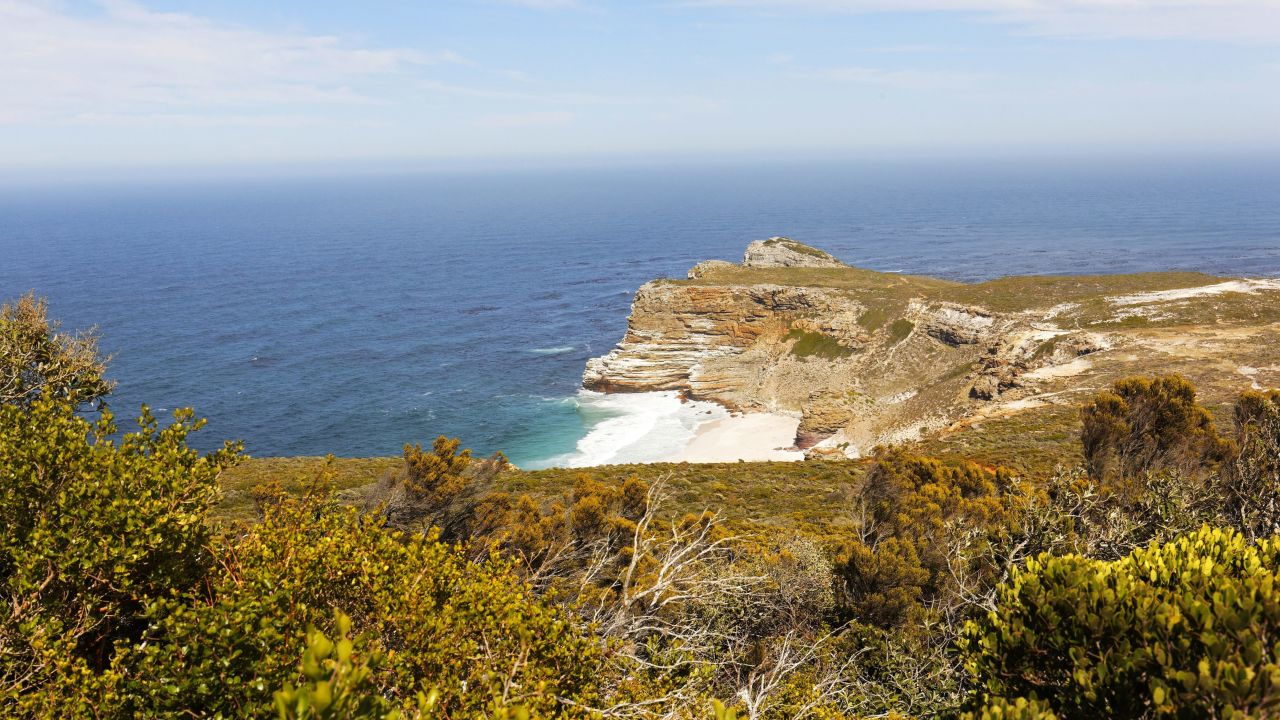 The Cape of Good Hope coastline offers rugged scenery and awesome ocean views.