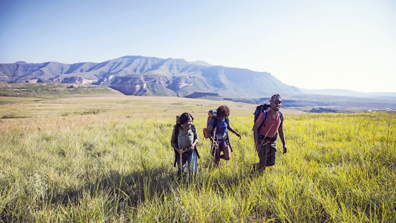 The Ribbok Trail runs through the Golden Gate National Park.