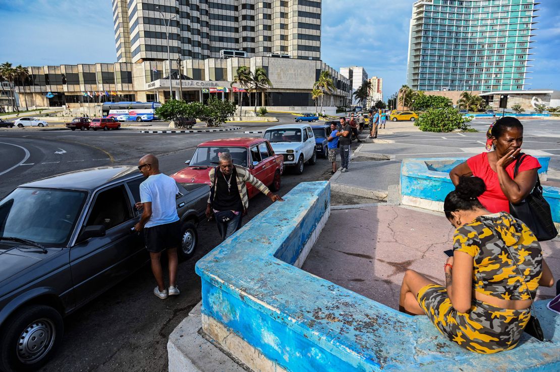 The oil has been a crucial lifeline for cash strapped Cuba as shortages in 2023 led to days-long waits to fill up cars across the island. 