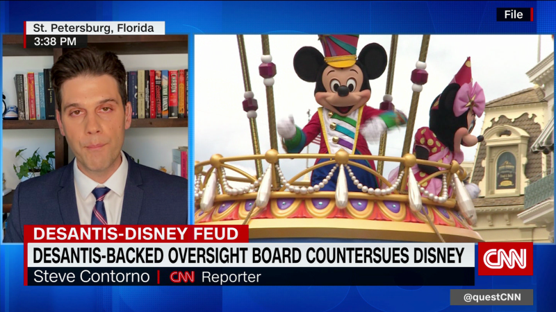 DeSantis-backed board countersues Disney | CNN Business