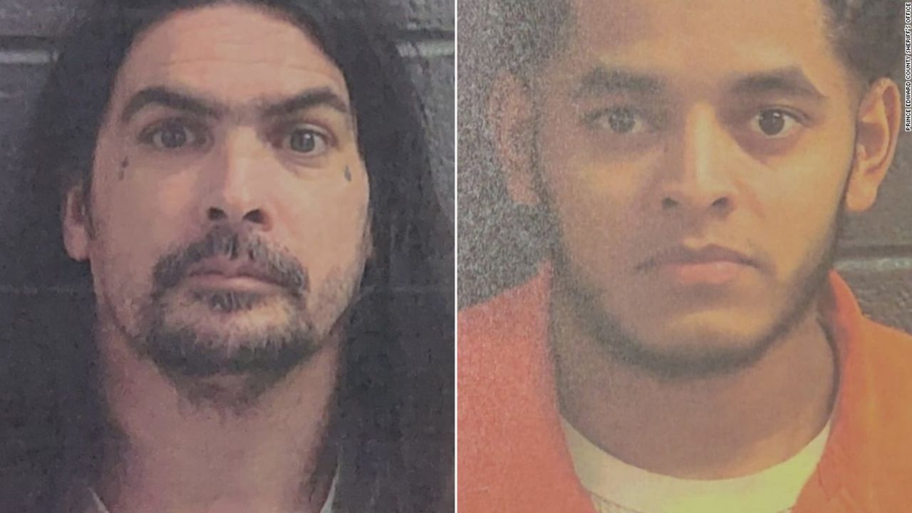 Bruce Callahan, left, and Alder Marin-Sotelo escaped from a jail in Farmville, Virginia, authorities said.