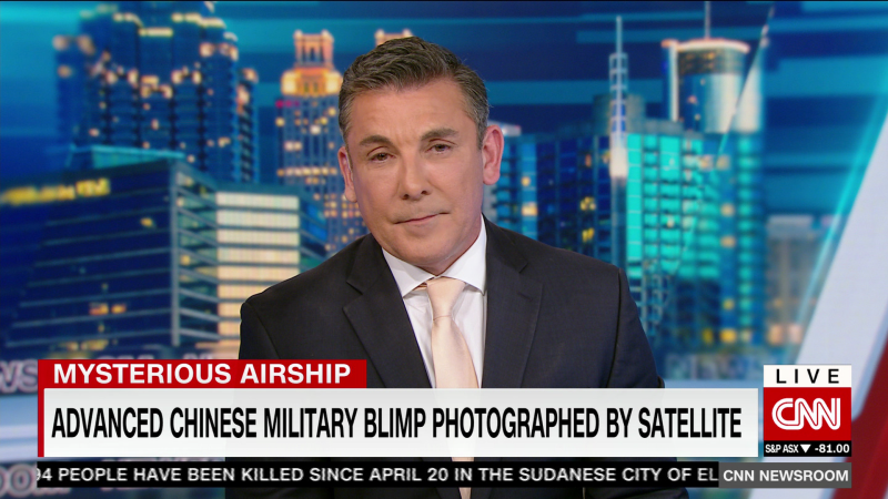 Exclusive: Satellite images show Chinese military blimp | CNN
