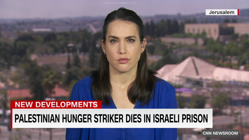 Palestinian hunger striker dies in Israeli prison | CNN