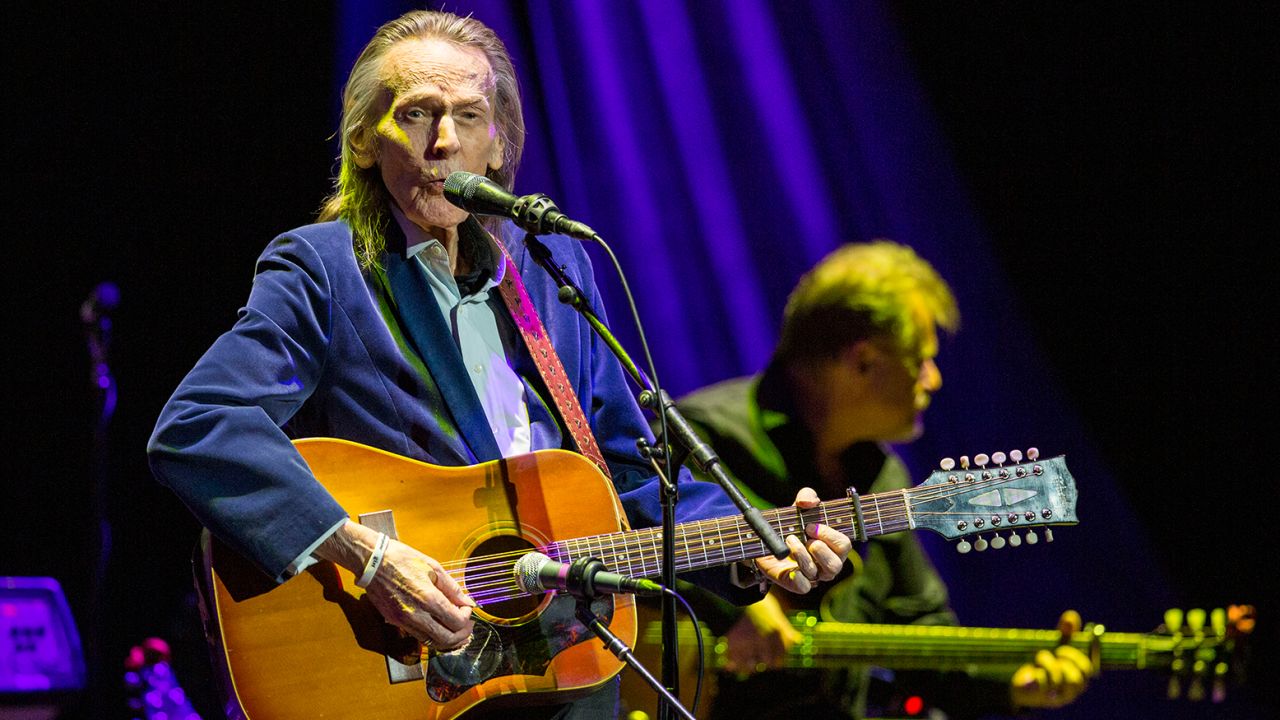 Gordon Lightfoot seen here at Balboa Theatre in March 2019 in San Diego, California. 