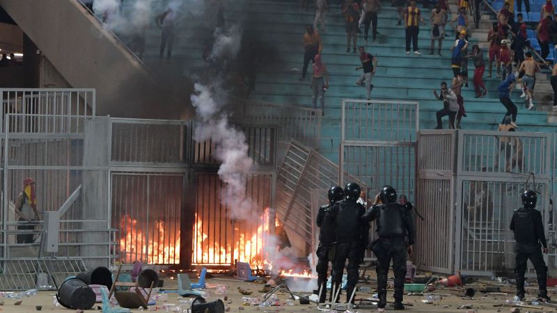 NextImg:African soccer's governing body condemns fan behavior following death of supporter at Champions League game | CNN