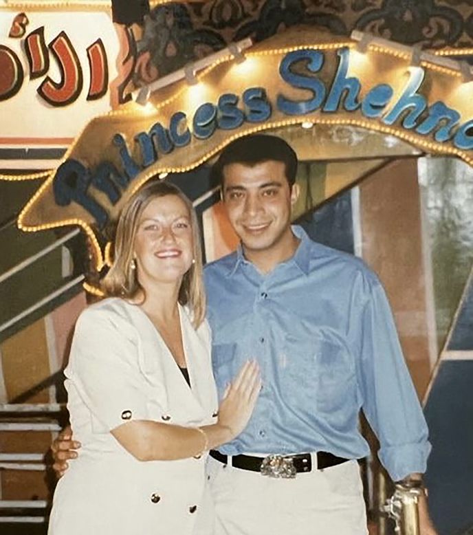 <strong>New chapter:</strong> Christina and Wahid decided to get married and start a new chapter together. "We both wanted to start a new life somewhere together," says Christina. "We just knew we wanted to do it together."