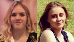 16-year-old Brittany Brewer, left, and 14-year-old Ivy Webster, right, were the subject of an endangered/missing advisory issued by the Oklahoma Highway Patrol, which said they were last seen early Monday morning in Henryetta.