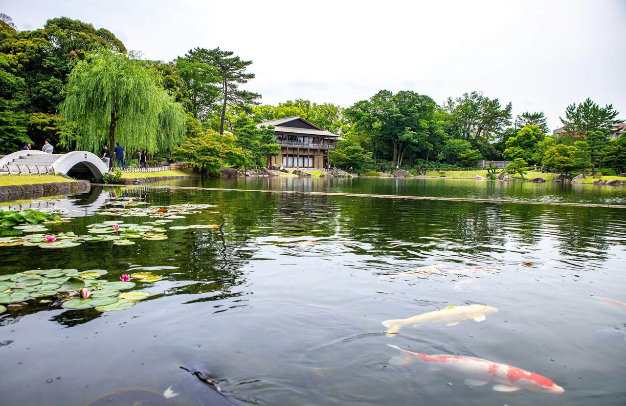 <strong>Tokugawa Garden:</strong> A few kilometers east of Nagoya Castle is the beautiful Tokugawa Garden, restored in 2004.