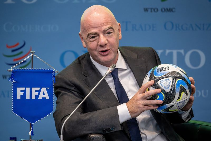 FIFA President Gianni Infantino threatens Womens World Cup broadcast blackout in Big 5 European countries, over media rights offers CNN