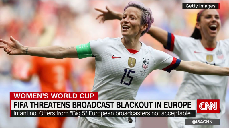 FIFA urges broadcasters to pay more for Women's World Cup rights