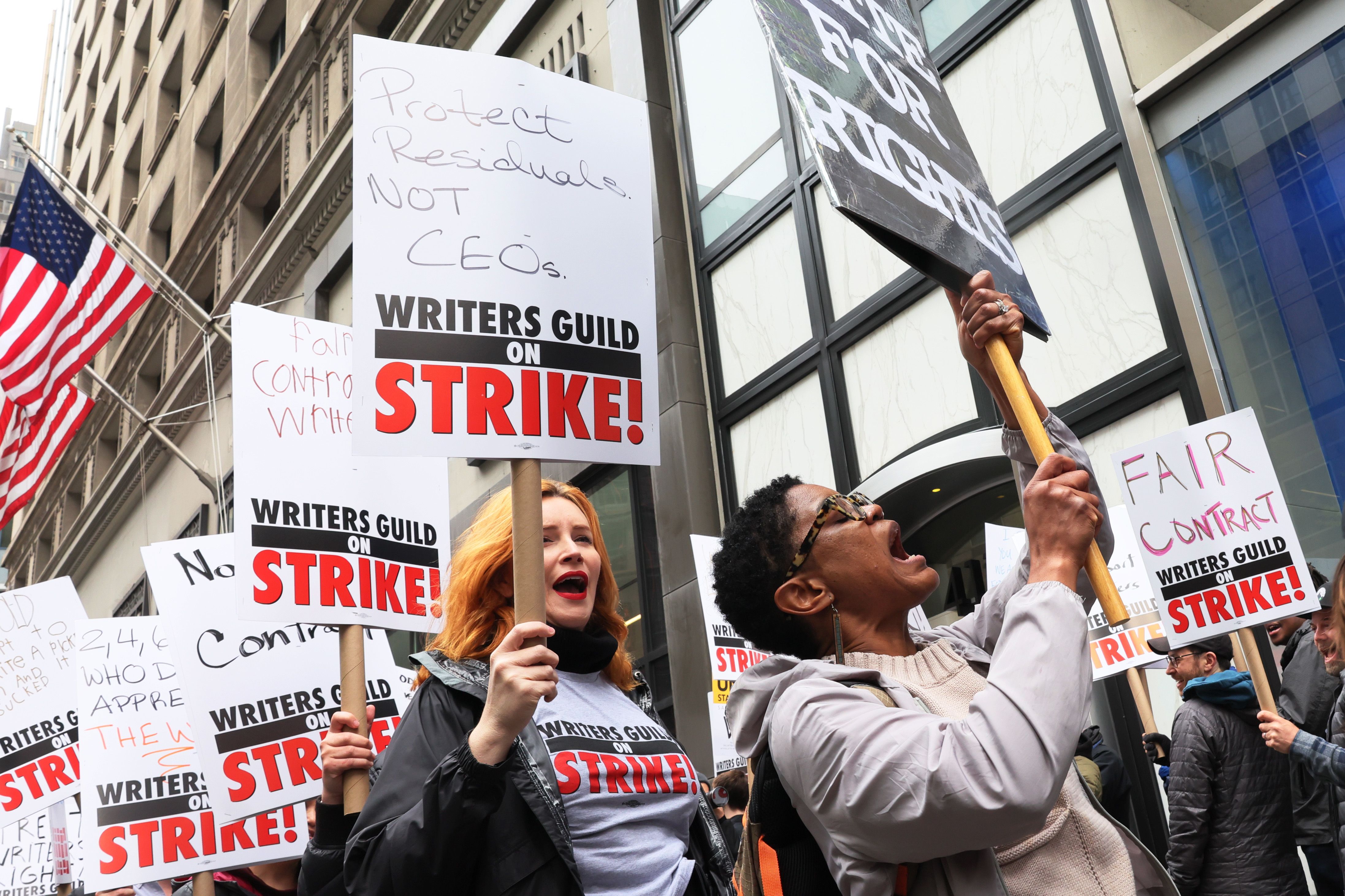 Writers Strike Diary: TV Creator Puts ChatGPT to a Picket Sign