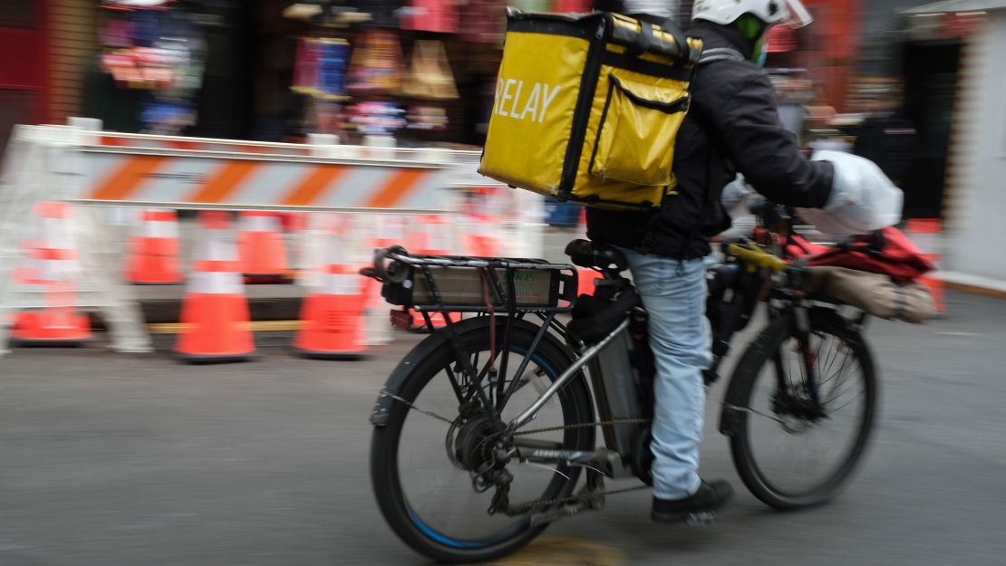 Electric bicycles, which have surged in popularity with both delivery workers and commuters, run on lithium-ion batteries which can be combustible when charging, especially cheaper models.