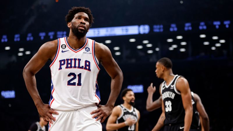 NextImg:Philadelphia 76ers center Joel Embiid named NBA's 2022-23 MVP | CNN