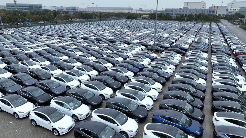 NextImg:Tesla raises car prices globally, with the biggest increase in China | CNN Business
