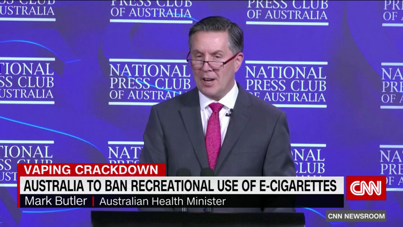 Australia To Ban Recreational Vaping | CNN