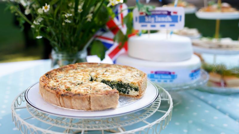 NextImg:Quiche is the official coronation food. Prices are up 21% in a year | CNN Business