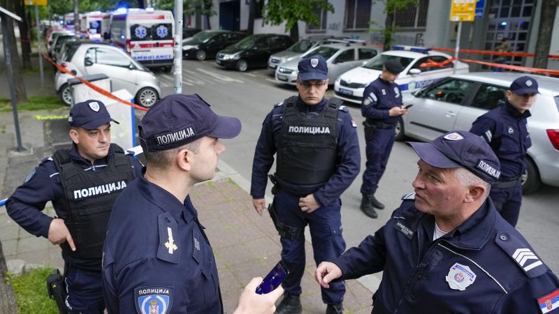 NextImg:Boy arrested after shooting at Serbian school | CNN