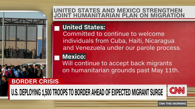 U.S. deploying 1,500 troops to border ahead of expected migrant surge | CNN