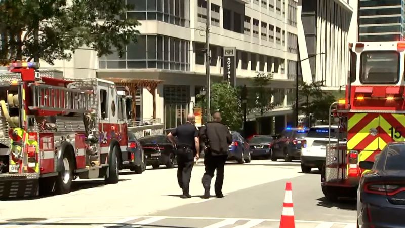 NextImg:Atlanta Police searching for gunman after multiple people were shot at building in Midtown | CNN