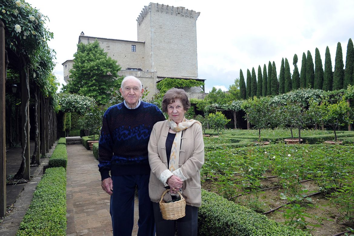 The couple who bought and restored Castello di Fighine in Tuscany