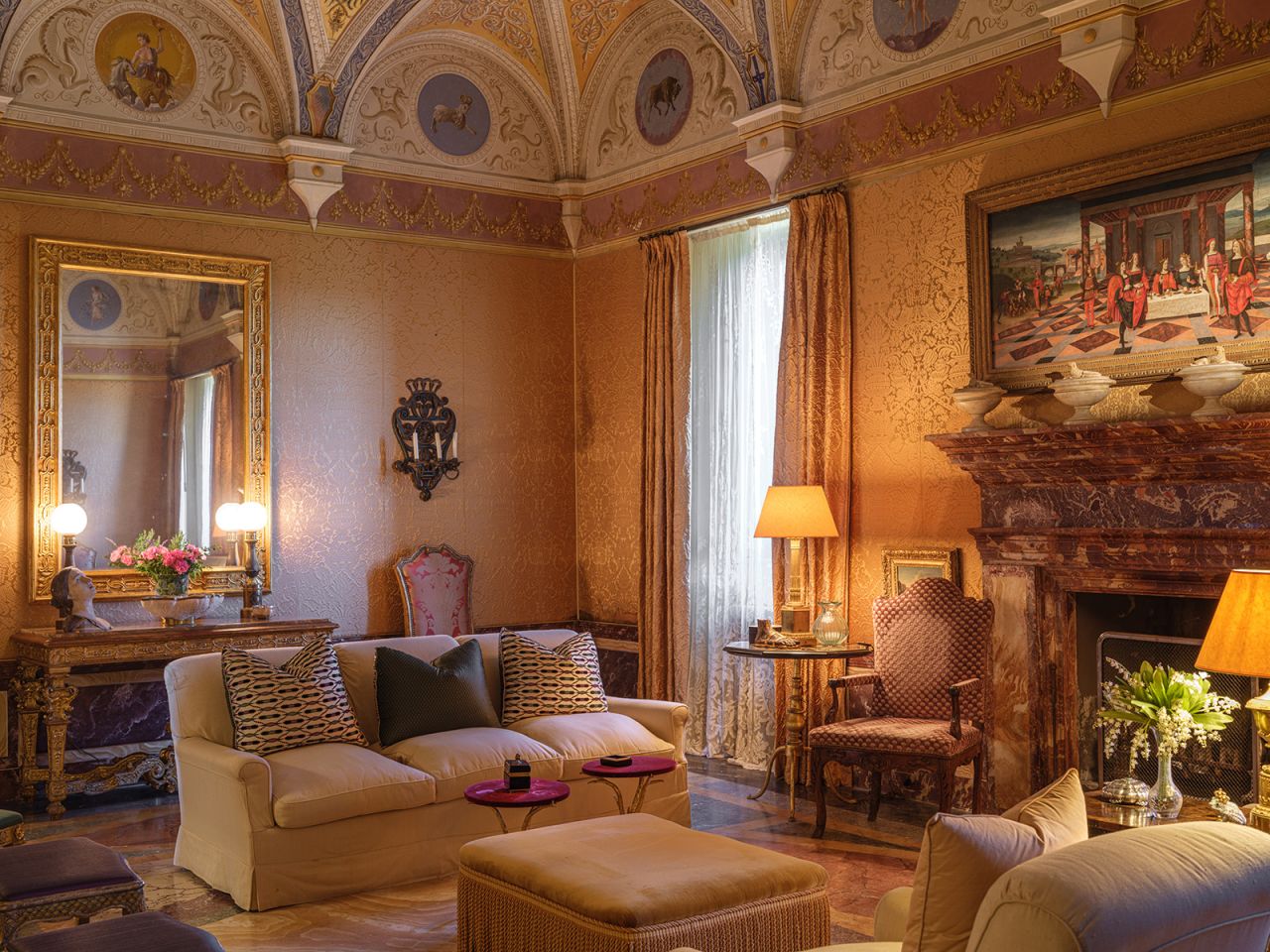 <strong>Holiday home</strong>: The renovation process was far from simple, but the Ulfanes are thrilled with their beautifully restored fortress and enjoy spending time in Fighine.