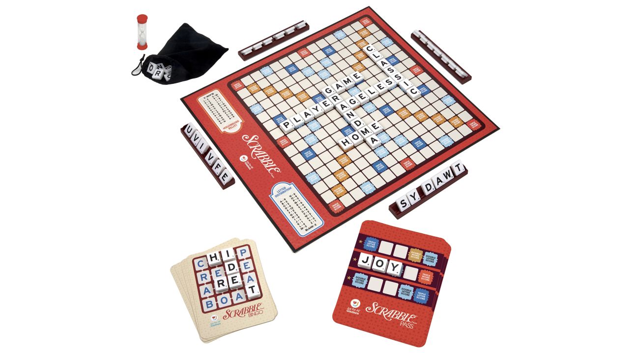 The new seniors-friendly Scrabble will be available in June.