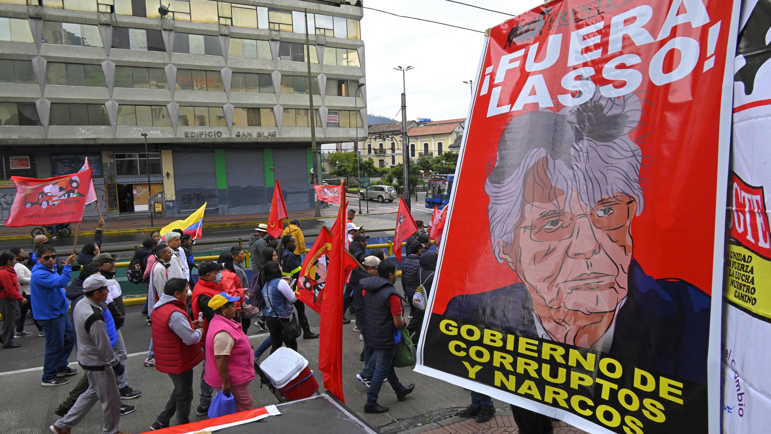 Ecuador's President Guillermo Lasso fights for political survival as  impeachment trial looms