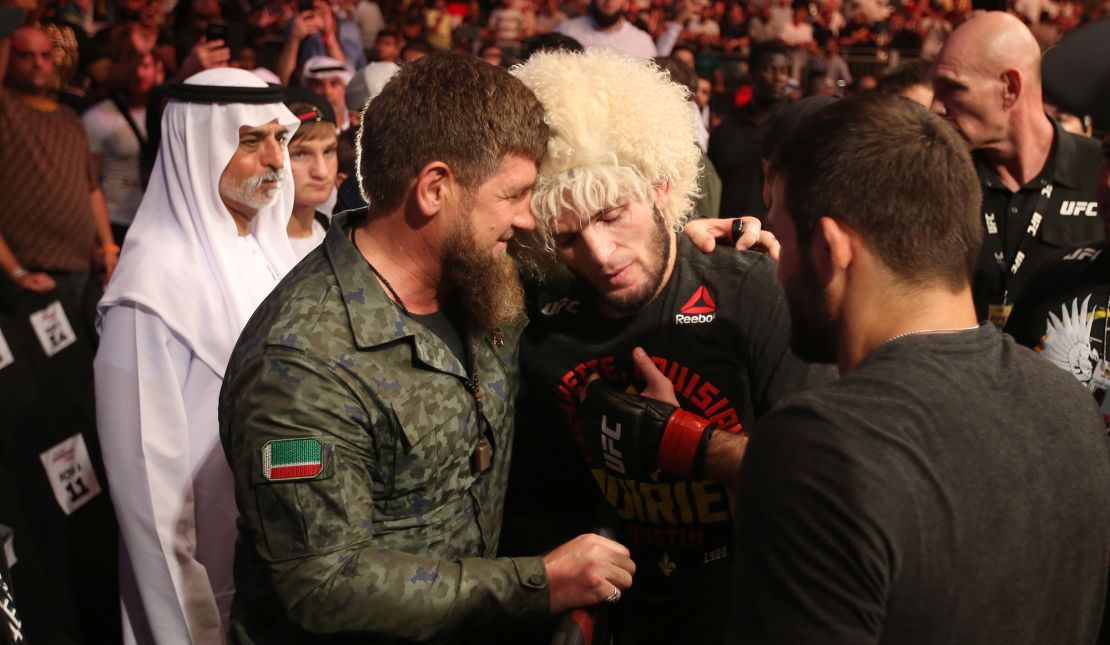 Kadyrov congratulates Nurmagomedov for his victory over Poirier. 