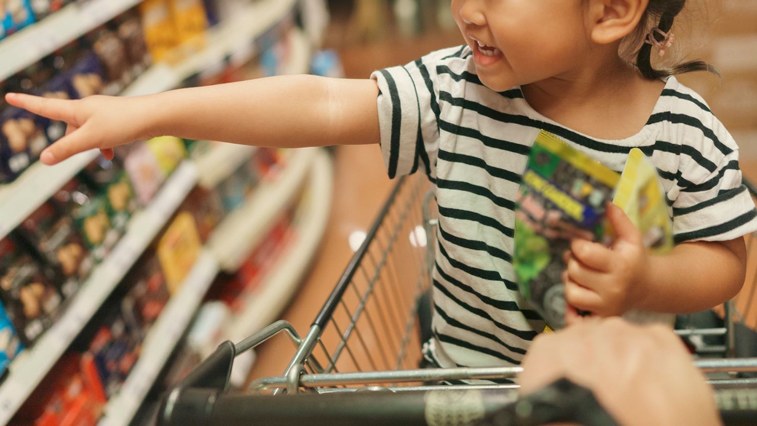 The products that appeared to be marketed toward kids tended to be lower in nutrients and higher in sugar, the study showed. 