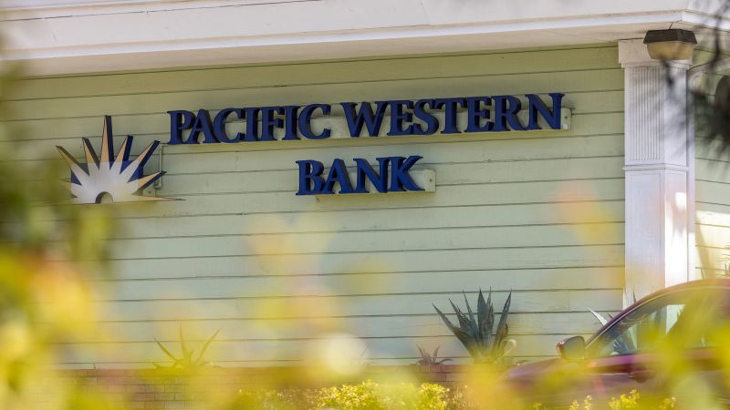 Read more about the article PacWest Bank says considering ‘all options’ after its shares plunge more than 50% – CNN