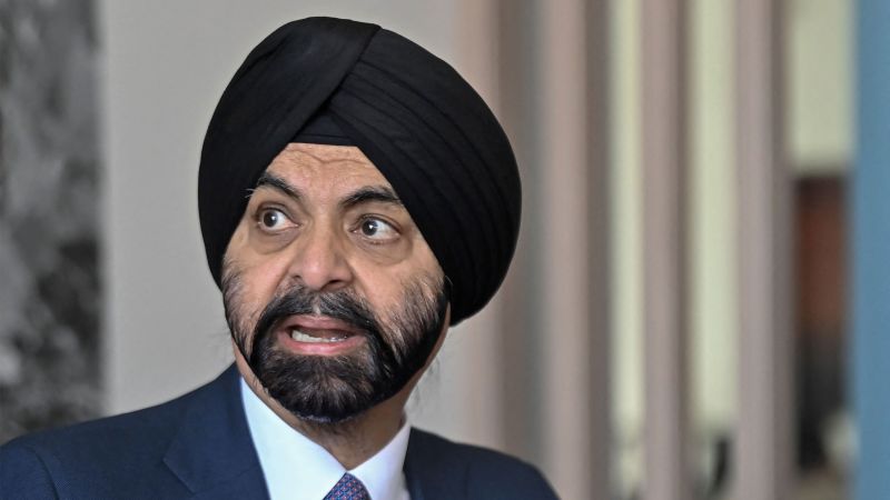 NextImg:Indian American businessman Ajay Banga is the new president of the World Bank | CNN Business