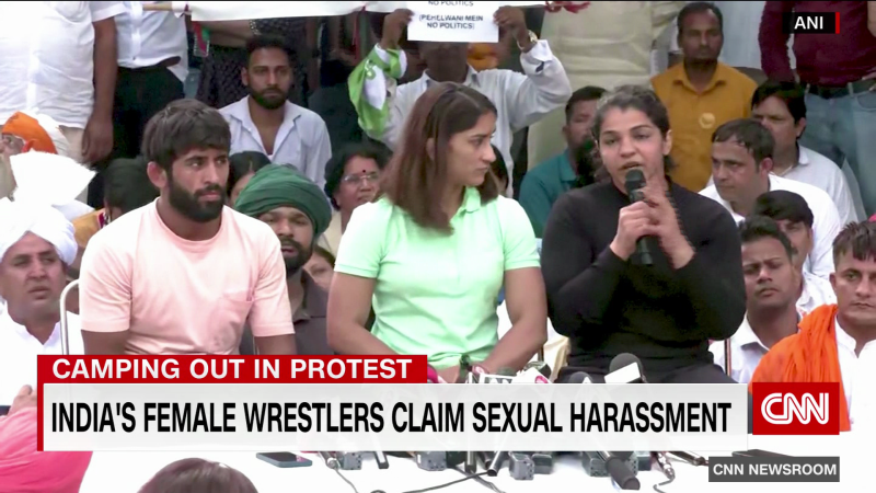 Protest By India’s Top Female Wrestlers Gains Support | CNN