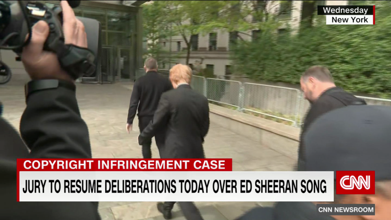 Jury starts deliberating in Ed Sheeran copyright trial | CNN