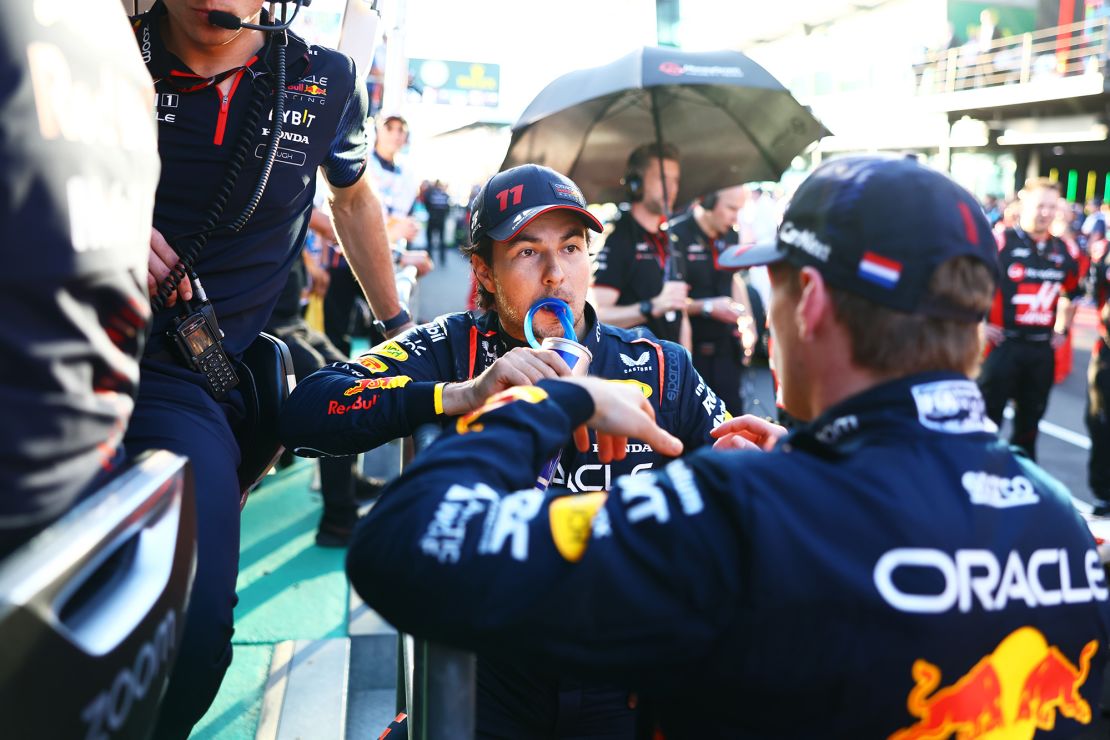 Sergio Pérez and Max Verstappen are the two front runners for the championship.