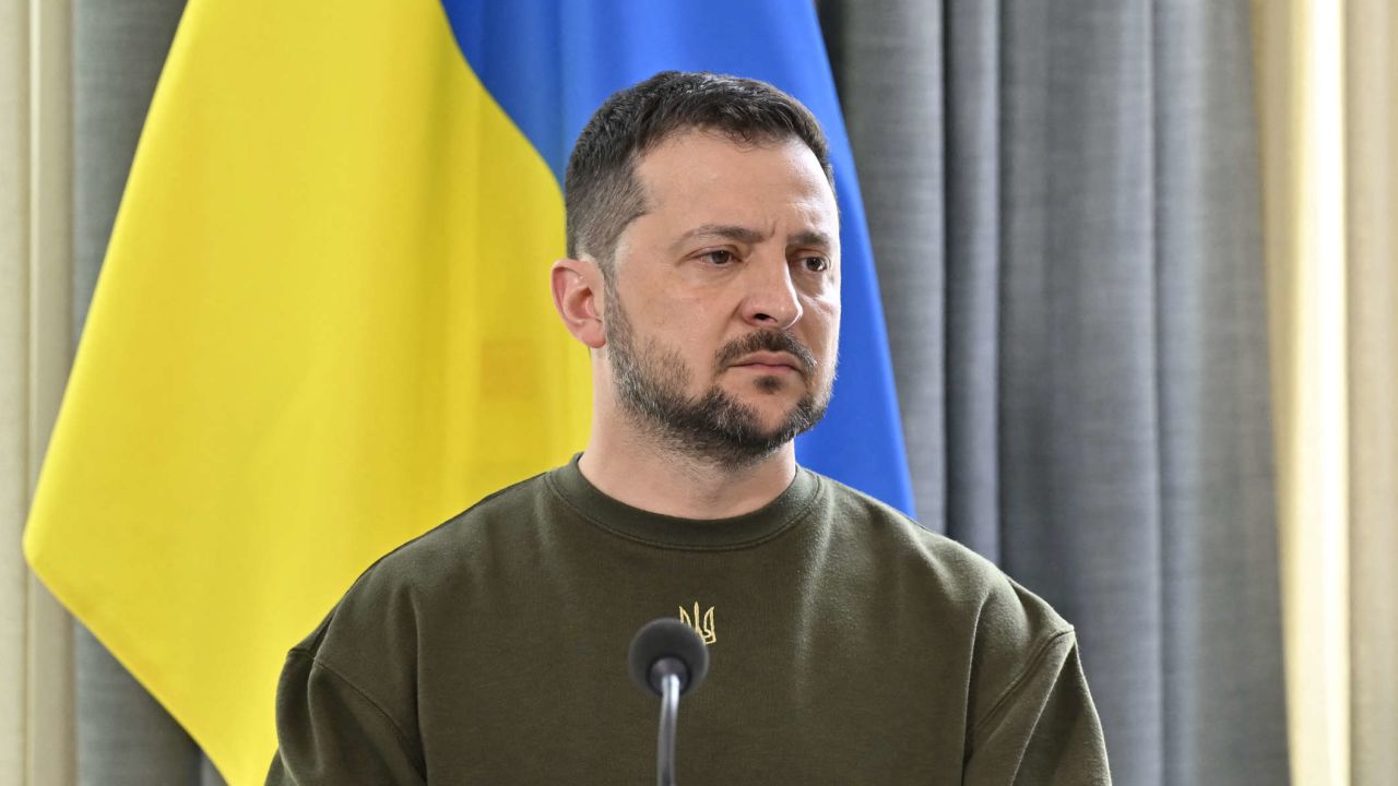 Ukrainian President Volodymyr Zelensky on Monday suggested moving Ukraine's Victory Day parade a day earlier so it does not align with Moscow's celebrations.